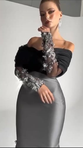 الفستان سهره مكيادو