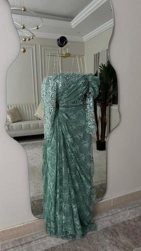 فستان سهره راقي لاصلي RA539