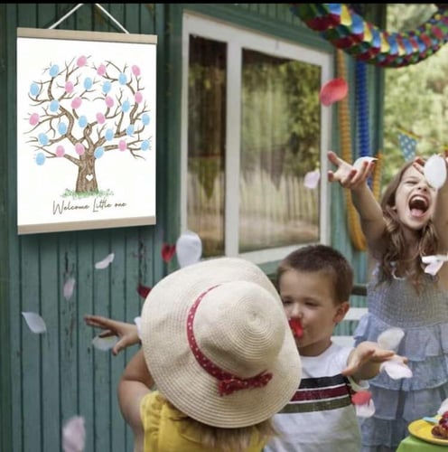 لوحة تصويت بصمات قماش