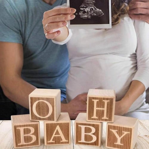 مكعبات خشبية صغيرة اوه بيبي