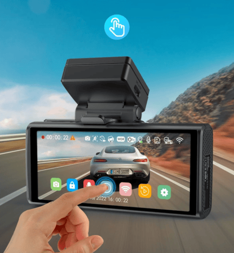 داش كام أزدوم M580-5K أمامية + داخلية + خلفية ( بك...