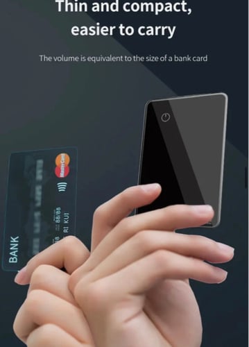 جهاز تتبع المحفظة (ارتاج)الذكي بحجم البطاقة MICFLI...