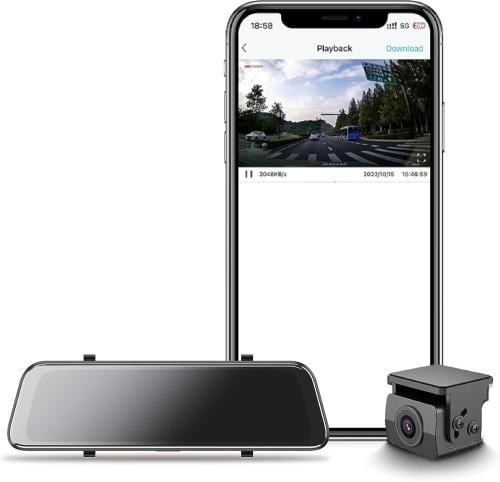 4MP | داش كام أمامي وخلفي | N6Pro هايكفيجن