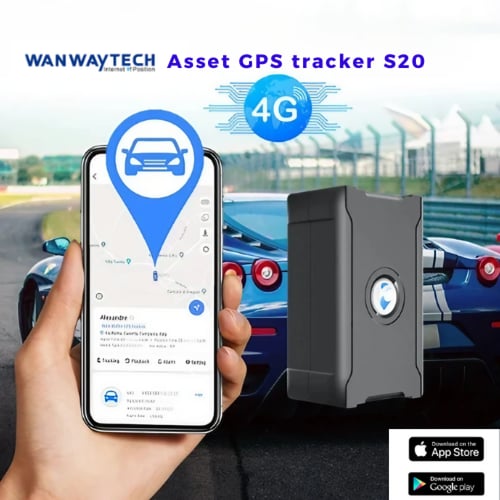 جهاز تتبع 4G بدون اسلاك لا سلكي Wanway s20
