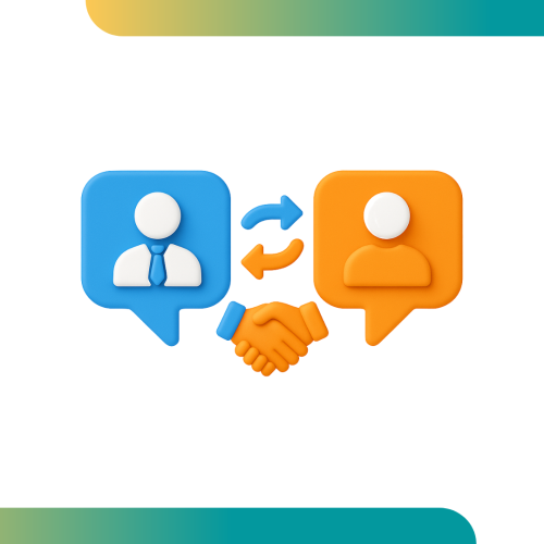 خدمة التواصل والتفاوض مع الموردين