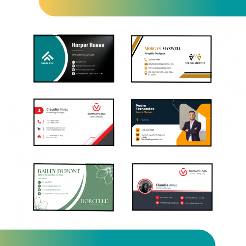 تصميم بطاقة عمل | Business Card