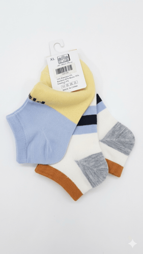 جوارب اطفال ولادي ( 3 ازواج )