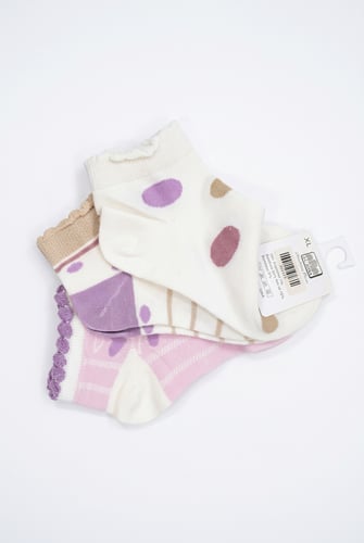 جوارب اطفال بناتي ( 3 ازواج )