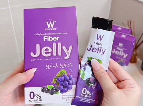 مكمل غذائي للتنحيف على شكل جيلي غني بالألياف بنكهة...