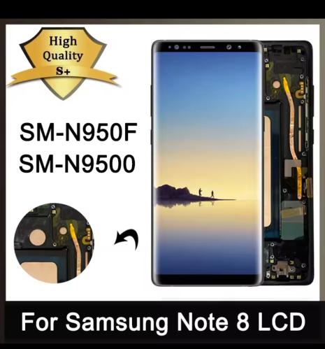 شاشة جالكسي نوت 8 lcd