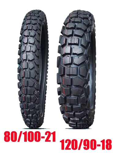 Kenda K760 Dual/Enduro Rear Motorcycle Bias Tire -...