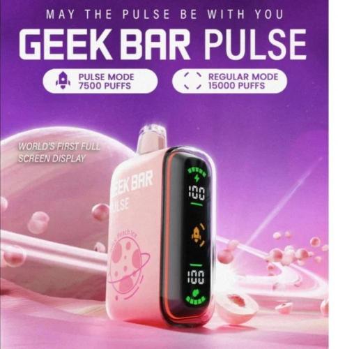 GEEK BAR سحبة سيجارة جيك بار 15000 شفطة عدة نكهات...