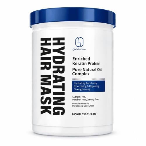 Moisturizing and repairing hair mask with keratin...