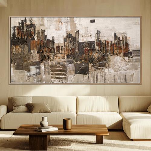 لوحة فن تجريدي تصميم عصري