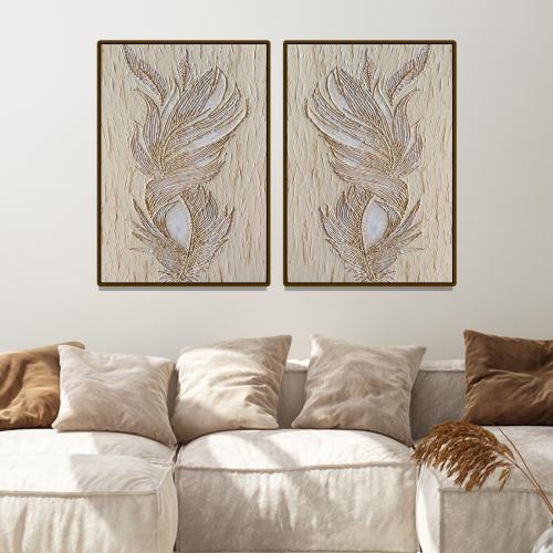 A set of dual panels - modern design