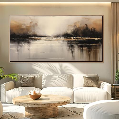 لوحة فن تجريدي-تصميم عصري