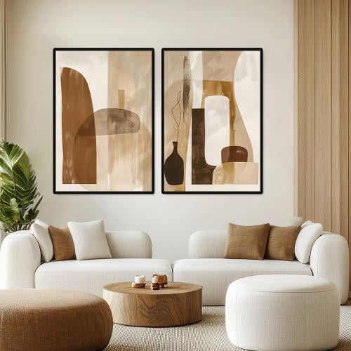 لوحات ثنائية-تصميم عصري