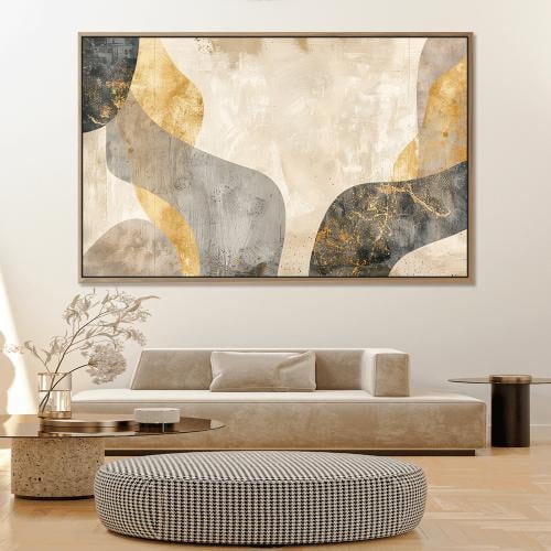 لوحات فن تجريدي تصميم عصري