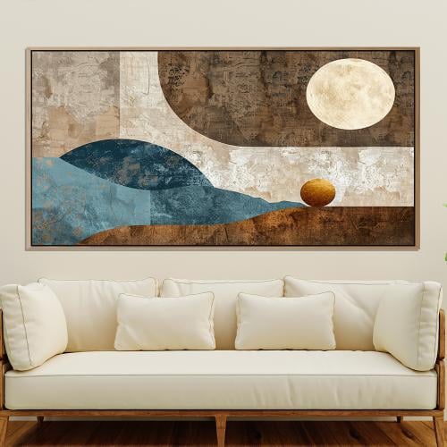 لوحات فن تجريدي تصميم عصري