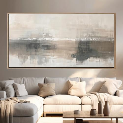 لوحة فن تجريدي -تصميم عصري