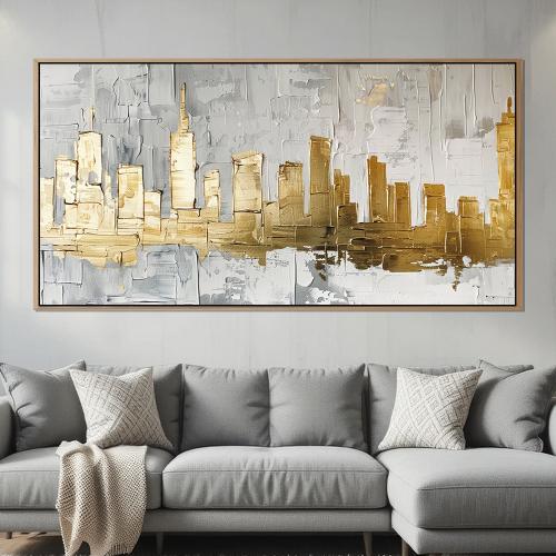 لوحة فن تجريدي تصميم عصري