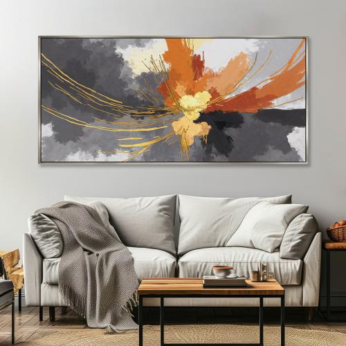 Abstract art painting - modern design