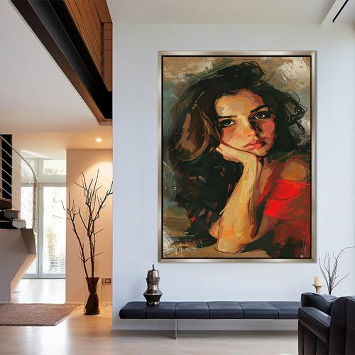 لوحة بنات-تصميم عصري