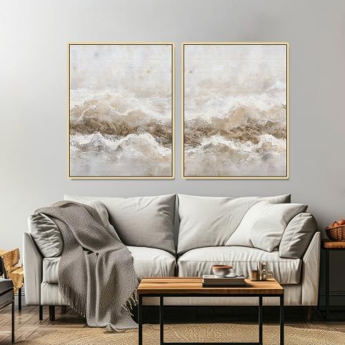 A set of dual panels - modern design