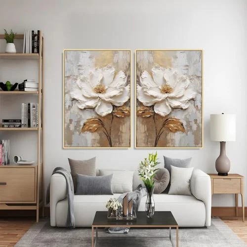 A set of dual panels - modern design