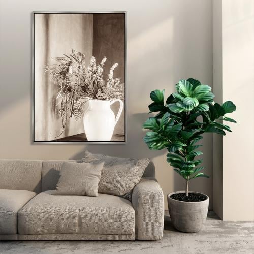 لوحة ورود و اشجار-تصميم عصري