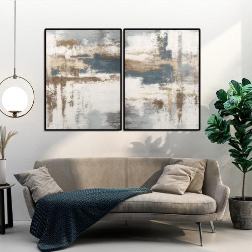 A set of dual panels - modern design