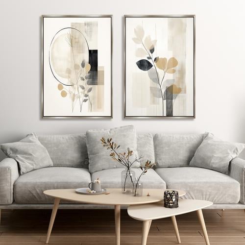 لوحات ثنائية-فن تجريدي