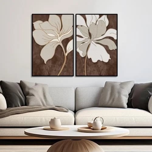 A set of dual panels - modern design