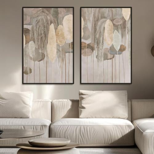 لوحات ثنائية-فن تجريدي