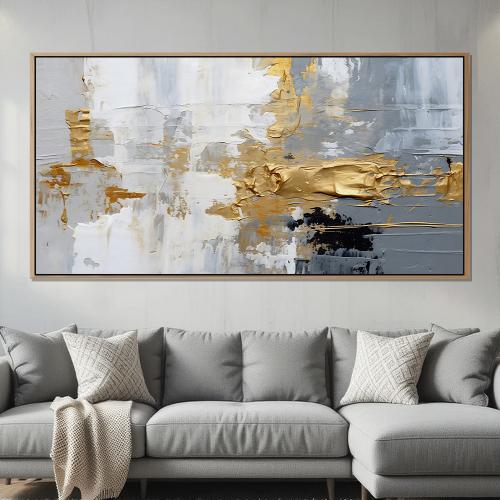 لوحة فن تجريدي تصميم عصري