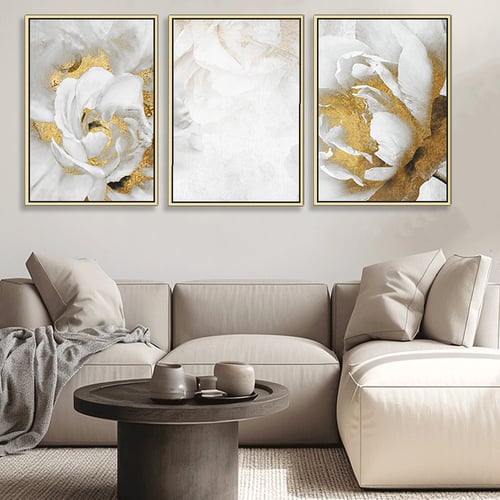 لوحة ثلاثية بتصميم عصري