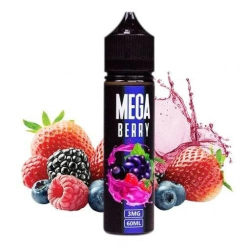نكهة بيري توت من ميقا 120 مل MEGA BERRY Vape E-Liq...