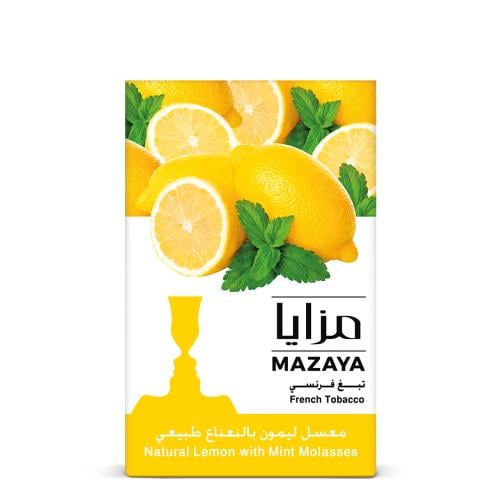 معسل مزايا ليمون نعناع 50 غرام MAZAYA