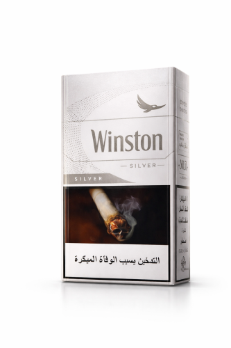 دخان ونستون سلفر أصلي – Winston True Silver