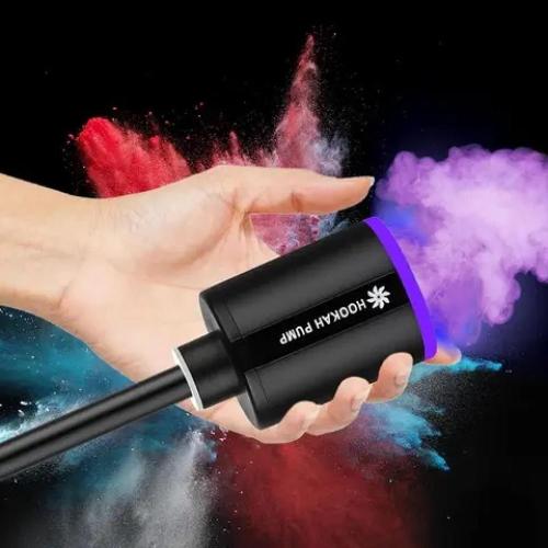 مضخة هواء لتشغيل الشيشة مضيئة تعمل بالشحن HOOKAH P...