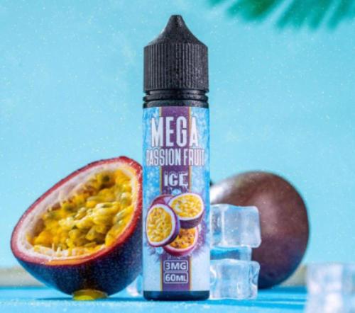 نكهة ميقا باشن فروت ايس 120 مل Mega Passion fruit...