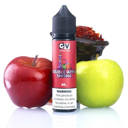 نكهة سي في تفاحتين شيشة 60 مل – CV Double Apple Sh...