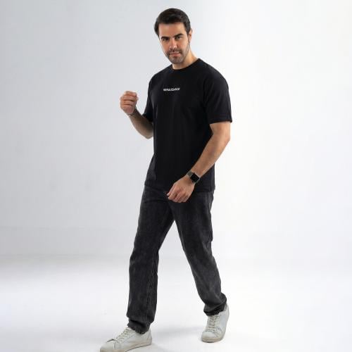 Oversized T-shirt with back print
