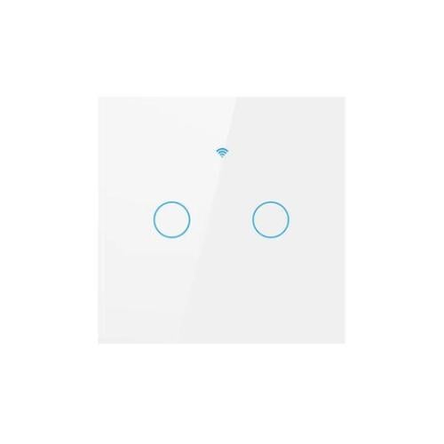 مفتاح اضائة جداري ذكي 2 أزرار