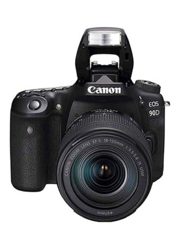 Canon EOS 90D DSLR Camera with 18-135mm Lens