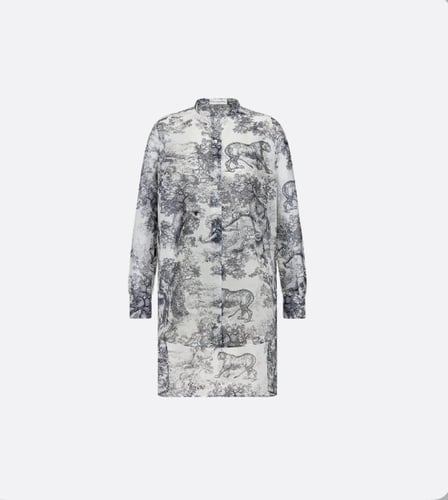 2025 بلوزة ديور ديوريفيرا طويله بطبعات