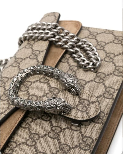 حقيبة غوتشي DIONYSUS صغيرة للغاية بنقش GG