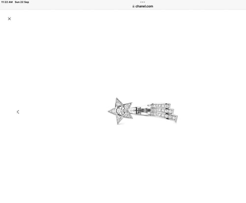 نسخة خاتم COMÈTE 1932 شانيل من المجوهرات الفاخرة ل...