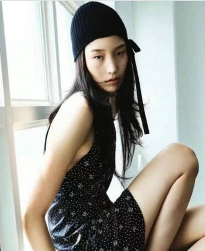 2025 قبعة شانيل بيني كشمير ساتان أسود