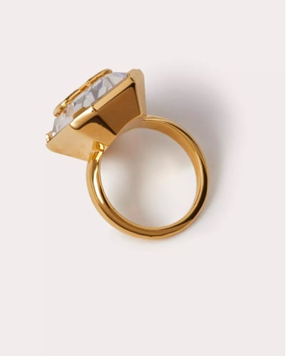 2024 خاتم فالانتينو قرافاني V لوقو سيجنتشار معدن ذ...